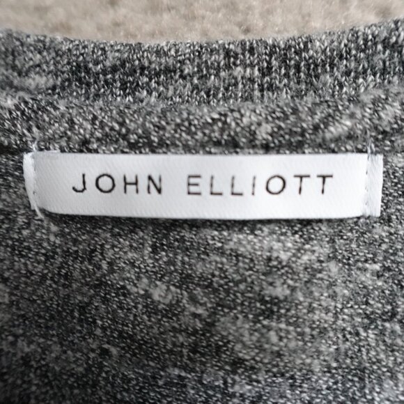 John Elliot Shirt S / 1 Gray Heather Made in USA - Picture 2 of 6